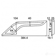 Задний фонарь HELLA BHAN19F 2SB 013 399-041 Shapeline Style 17251 - Изображение 4