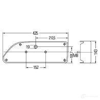 Комбинированный фонарь заднего освещения HELLA Rear Logic 18053 2vp007907041 E17 9701 - Изображение 2
