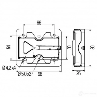 Задний фонарь HELLA ZDRW0 17891 2VA 980 720-001 E24 5860 - Изображение 2
