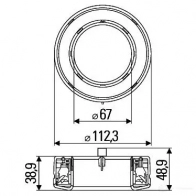Комбинированный фонарь заднего освещения HELLA 4AGF 43 2sb009362321 4082300583632 17233 - Изображение 2
