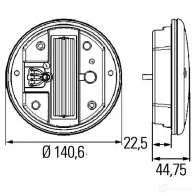 Комбинированный фонарь заднего освещения HELLA E4 13136 2sd344100001 17461 0O8O9Z - Изображение 2