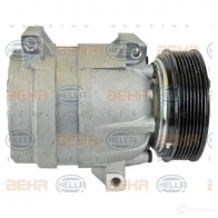 Компрессор кондиционера HELLA 41393 _BEHR HELLA SERVICE_ 125JE 8fk351340981 - Изображение 4