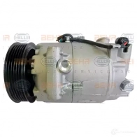Компрессор кондиционера HELLA 41384 Q0 DG0VL 4045621512798 8fk351340871 - Изображение 2