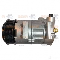 Компрессор кондиционера HELLA 1UW8 U 4045621518578 1204581438 8fk351105551 - Изображение 2