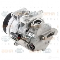 Компрессор кондиционера HELLA EI0 J5 4045621528584 8fk351008321 1424371702 - Изображение 4