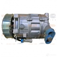 Компрессор кондиционера HELLA NJI 4PTW 40149 4045621483005 8fk351003331 - Изображение 4
