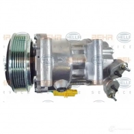 Компрессор кондиционера HELLA 8fk351322791 TTZ4M 41242 _BEHR HELLA SERVICE_ - Изображение 3