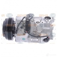 Компрессор кондиционера HELLA Z6LU9 _BEHR HELLA SERVICE_ 40504 8fk351114471 - Изображение 4