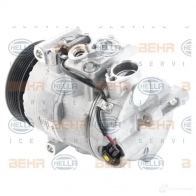 Компрессор кондиционера HELLA 1204580448 8fk351006481 4045621521462 8W EIN - Изображение 2