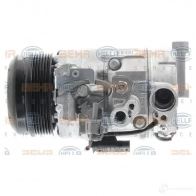 Компрессор кондиционера HELLA Y5 HX76P 1204580350 8fk351006351 4045621521332 - Изображение 3