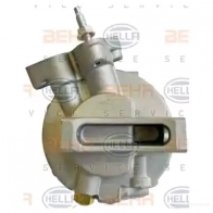 Компрессор кондиционера HELLA 41380 8fk351340711 ZBH SR 4045621512859 - Изображение 3