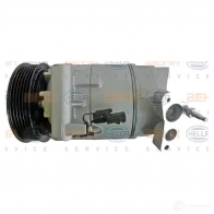Компрессор кондиционера HELLA 41380 8fk351340711 ZBH SR 4045621512859 - Изображение 4
