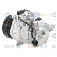 Компрессор кондиционера HELLA 4045621521424 Z70BV 8V 8fk351006441 1204580432 - Изображение 3