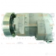 Компрессор кондиционера HELLA 41383 UMW EAHA 8fk351340861 4045621512781 - Изображение 2