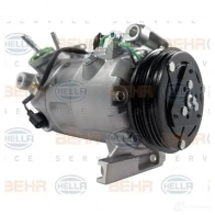 Компрессор кондиционера HELLA 1424526521 U MWSF4 8fk351272721 4045621528065 - Изображение 5