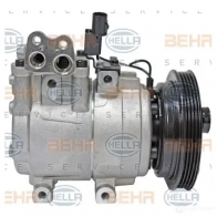 Компрессор кондиционера HELLA 41084 8fk351273081 S6E8DRM _BEHR HELLA SERVICE_ - Изображение 5