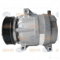 Компрессор кондиционера HELLA 40937 _BEHR HELLA SERVICE_ 8fk351135031 8VXQAX - Изображение 2