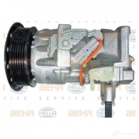 Компрессор кондиционера HELLA 40626 8fk351125231 _BEHR HELLA SERVICE_ N0NY43 - Изображение 4