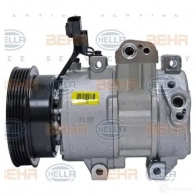 Компрессор кондиционера HELLA Hyundai i20 (PB, PBT) 1 Хэтчбек 1.4 CRDi 75 л.с. 2008 – 2012 GIG7KF 8fk351272141 _BEHR HELLA SERVICE_