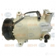 Компрессор кондиционера HELLA 8fk351002781 4045621519032 1204579776 E66 HR4 - Изображение 2