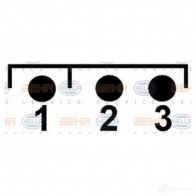Компрессор кондиционера HELLA 8fk351108691 _BEHR HELLA SERVICE_ 40303 AMAR3H - Изображение 5