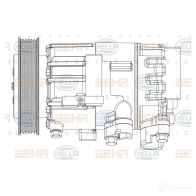 Компрессор кондиционера HELLA EG S1H3 8fk351008071 1437477751 - Изображение 6