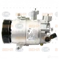 Компрессор кондиционера HELLA 9YI 04 4045621513030 8fk351106251 40251 - Изображение 6