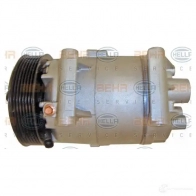 Компрессор кондиционера HELLA Q4H4ZU 8fk351135561 _BEHR HELLA SERVICE_ 40983 - Изображение 4