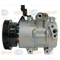 Компрессор кондиционера HELLA _BEHR HELLA SERVICE_ 8fk351272131 AG6IASY Hyundai i20 (PB, PBT) 1 Хэтчбек 1.1 CRDi 75 л.с. 2012 – 2015