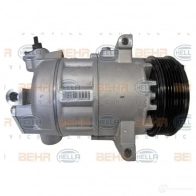 Компрессор кондиционера HELLA 40534 Q423EDQ 8fk351115081 _BEHR HELLA SERVICE_ - Изображение 5