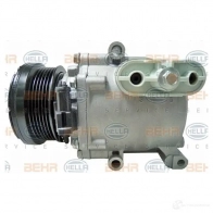 Компрессор кондиционера HELLA LZW7U Ford Fiesta 6 (CB1, CCN) Хэтчбек 1.4 LPG 97 л.с. 2009 – 2025 8fk351334831 _BEHR HELLA SERVICE_