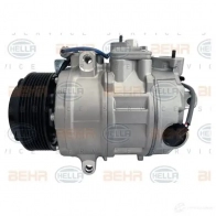 Компрессор кондиционера HELLA 1437477916 V56 UHAL 8fk351111601 - Изображение 6