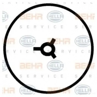Компрессор кондиционера HELLA 40709 _BEHR HELLA SERVICE_ RA7FQ 8fk351127051 - Изображение 2