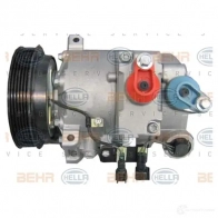 Компрессор кондиционера HELLA 8fk351322171 41205 _BEHR HELLA SERVICE_ SIUOE5 - Изображение 4