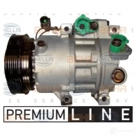 Компрессор кондиционера HELLA _BEHR HELLA SERVICE_ NKMMBN 8fk351340041 Hyundai i30 (FD) 1 Универсал 2.0 CRDi 140 л.с. 2008 – 2012