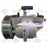 Компрессор кондиционера HELLA 40147 ORD K4P 4045621482985 8fk351003311