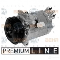 Компрессор кондиционера HELLA Saab 9-3 (YS3F) 2 Кабриолет 2.0 1.8t BioPower 150 л.с. 2007 – 2015 8fk351128041 M1UWG _BEHR HELLA SERVICE_