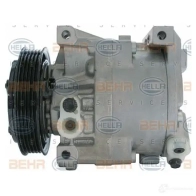 Компрессор кондиционера HELLA _BEHR HELLA SERVICE_ 8fk351114561 5ZQJLC 40510 - Изображение 4