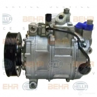 Компрессор кондиционера HELLA _BEHR HELLA SERVICE_ 6XHT4 Audi A4 (B6) 2 Седан 1.8 T Quattro 170 л.с. 2002 – 2005 8fk351316351