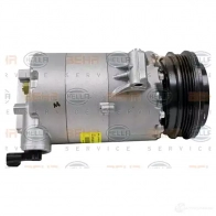 Компрессор кондиционера HELLA 8fk351339391 41326 4045621515546 D5 L97X - Изображение 2