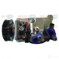 Компрессор кондиционера HELLA FB0Z0A _BEHR HELLA SERVICE_ 8fk351110381 40365 - Изображение 4