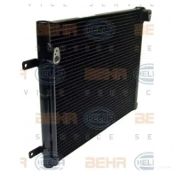 Радиатор кондиционера HELLA 8fc351344271 39748 AUBV6J _BEHR HELLA SERVICE_ - Изображение 4