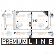 Радиатор кондиционера HELLA W253UC4 _BEHR HELLA SERVICE_ 39519 8fc351317651