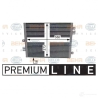 Радиатор кондиционера HELLA _BEHR HELLA SERVICE_ 39064 8fc351301421 Y0A7S1 - Изображение 2