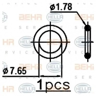 Радиатор кондиционера HELLA 8fc351301634 39092 4045621481780 6OM PY - Изображение 5