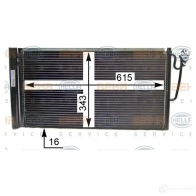 Радиатор кондиционера HELLA 39421 9 TD87G9 8fc351309384 4045621513351 - Изображение 4