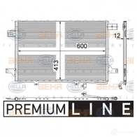 Радиатор кондиционера HELLA Mercedes Sprinter (906) 2 Автобус 3.5 (3T) 224 (9013) 258 л.с. 2006 – 2013 8fc351303431 _BEHR HELLA SERVICE_ 0WDL5I9