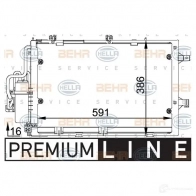 Радиатор кондиционера HELLA _BEHR HELLA SERVICE_ 08IJ3 38978 8fc351300601