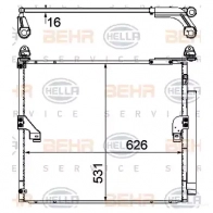 Радиатор кондиционера HELLA 39761 4045621474584 8fc351344574 UV 453C