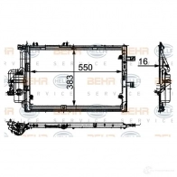 Радиатор кондиционера HELLA _BEHR HELLA SERVICE_ HZ7T9 8fc351300621 38981